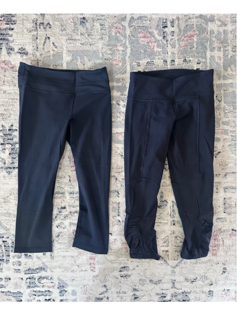 Women's Lululemon Black Leggings Size 6 Lot